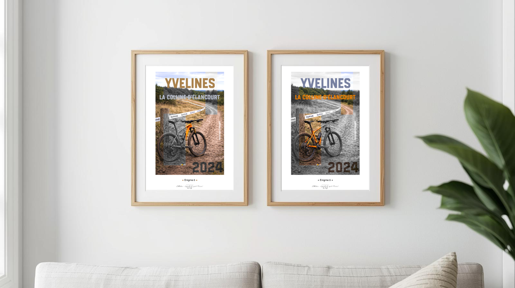 Affiche Enigme - VTT Élancourt 2024