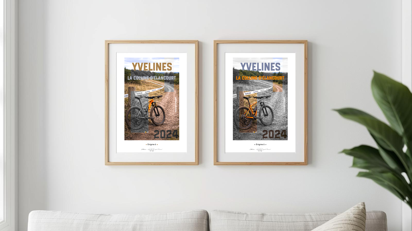 Affiche Enigme - VTT Élancourt 2024