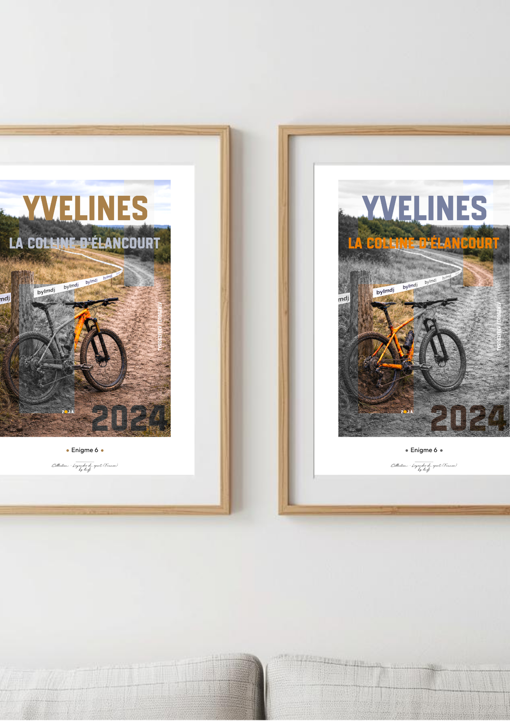 Affiche Enigme - VTT Élancourt 2024