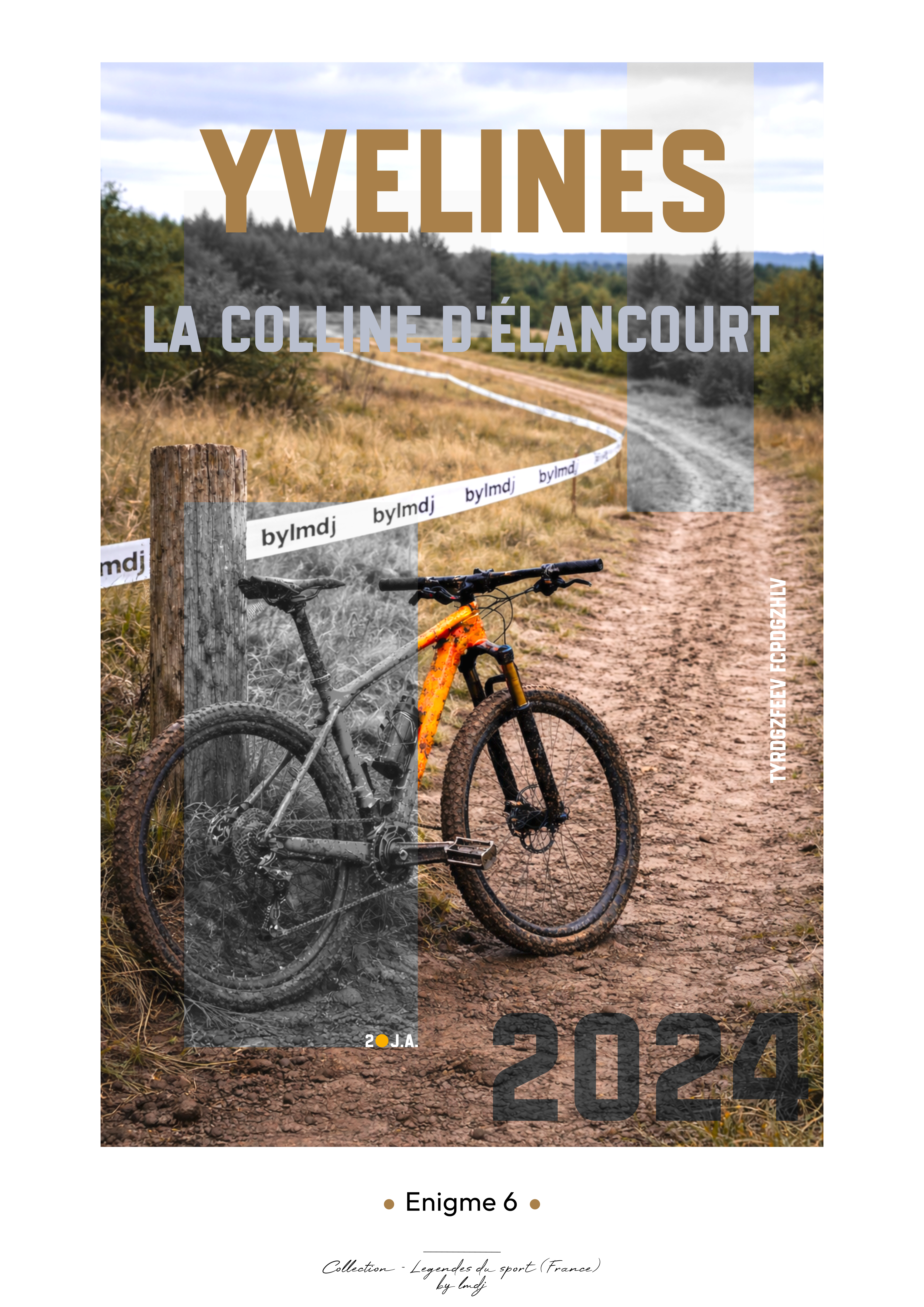 Affiche Enigme - VTT Élancourt 2024