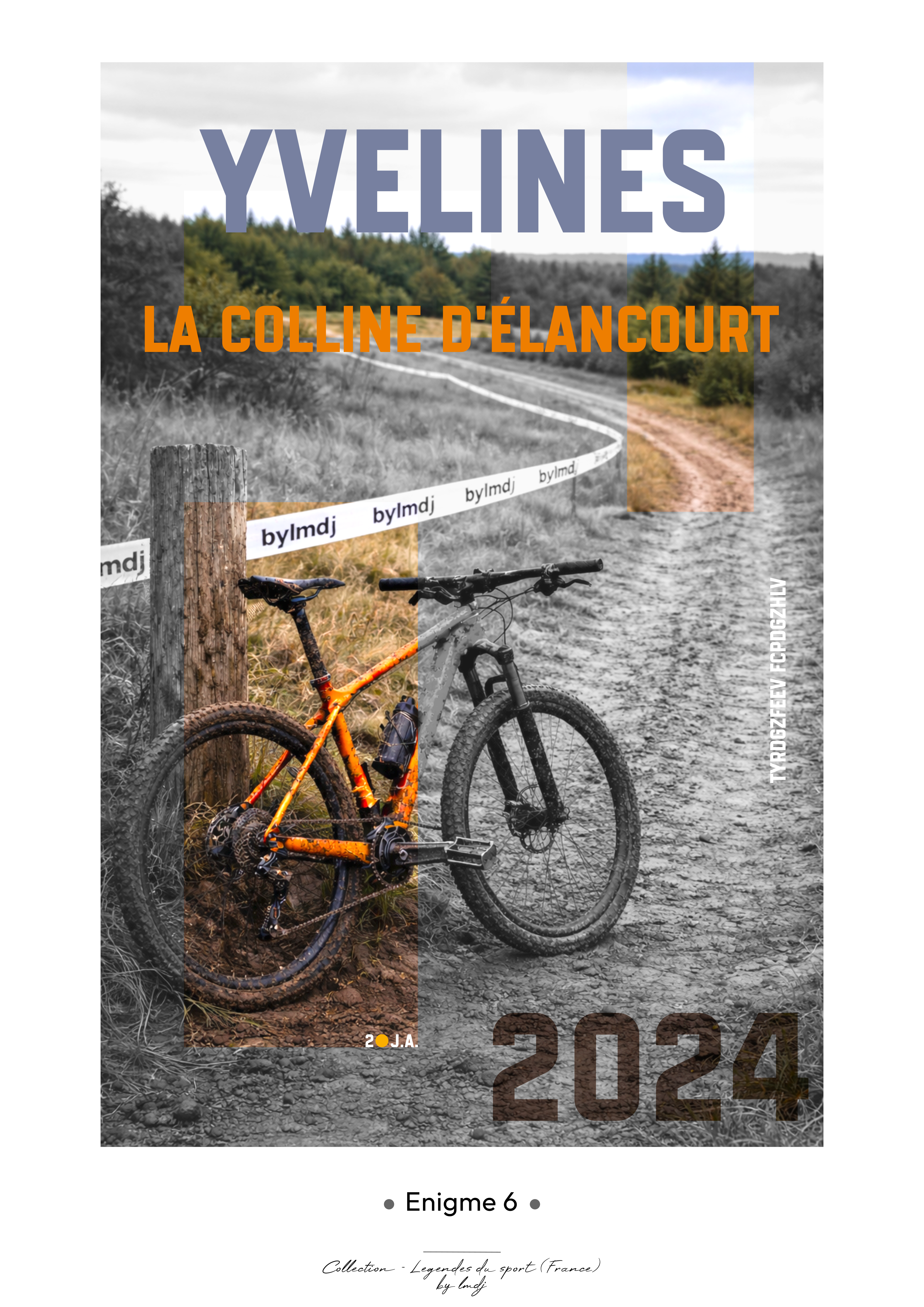 Affiche Enigme - VTT Élancourt 2024
