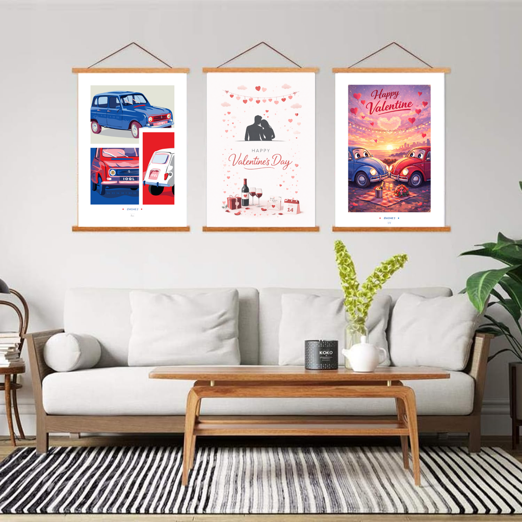 Affiche Saint Valentin Moment à deux (+BONUS) Affiche